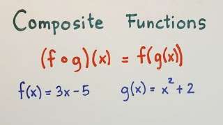 Composition of Functions  Grade 11  General Mathematics [upl. by Wang28]