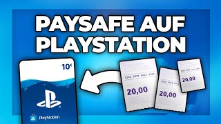 Paysafecard auf PS4  PS5 einlösen amp in Playstation Guthaben umwandeln  Tutorial [upl. by Neelahs]