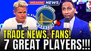 🚨 URGENT 7 BIG TRADES IN THE WARRIORS IT SHOOK THE DUB NATION SEE NOW GOLDEN STATE WARRIORS NEWS [upl. by Lawry]