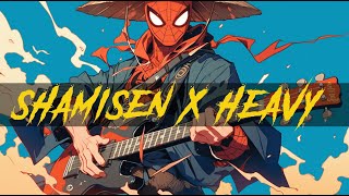 【Spidey’s Samurai Swing】Shamisen Metal amp DnB Unite in Epic Fusion 🎶🔥⚔️ by The Samurai DnB [upl. by Barabbas]