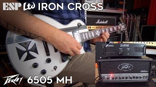 Dark Sun Peavey 6505 MH LTD Iron Cross amp OH 412 DZL V30 [upl. by Ahsercel]