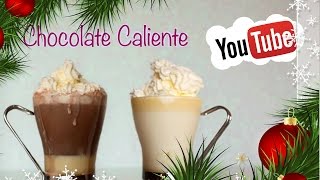 Receta chocolate caliente  Blanco y Negro [upl. by Lemar]