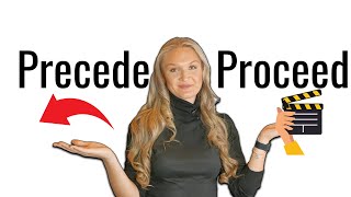 Precede vs Proceed SAT VocabularySAT Words [upl. by Ycnuahc]