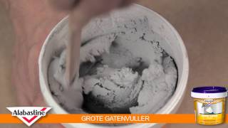 How to  Grote Gatenvuller  Alabastine [upl. by Simona]