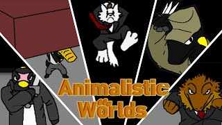 Animalistic Worlds Every AdvancedSpecial Attack [upl. by Nimsaj]