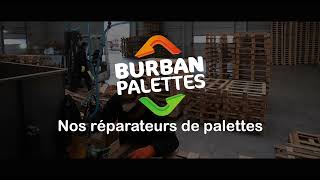 Nos métiers  Réparateurs de palettes [upl. by Elah]