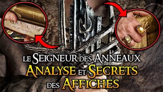 Analyse amp Secrets des affiches  SEIGNEUR DES ANNEAUX  LES ANNEAUX DE POUVOIR [upl. by Esertak]