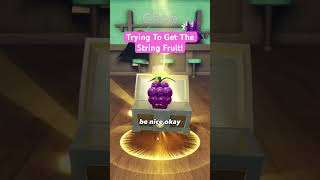 Trying To Get The String Fruit In Fruit Battlegrounds roblox fruitbattlegrounds devilfruit [upl. by Donata]