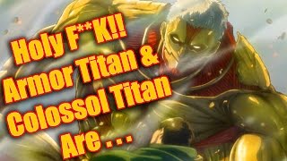 OMG REALLY Colossal amp Armored Titan IDENTITY REVEAL Attack on Titan Season 2  Foxen Anime Review [upl. by Gnet75]