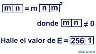 Operadores matemáticos Ejercicio de examen de admisión bucle [upl. by Nylkaj]