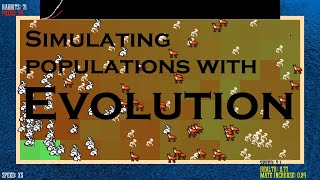 Simulating animal populations with Evolution [upl. by Lexerd]