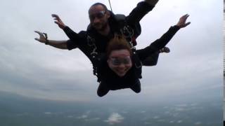 Skydive the Ranch  Stephys first Skydive [upl. by Letnuahs]