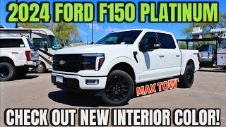 2024 Ford F150 Platinum 702A Has The Best Interior Color Combo EVER [upl. by Schmidt]