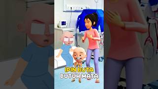 Ipin Buta Butuh Mata Upin Dan Kak Ros Cari Mata Baru [upl. by Felt]