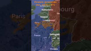 francoprussian war 18701871 in map edit history war memes map france prussia [upl. by Euphemie]