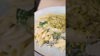 🌿 Schnelle Pasta mit Spinat und Pistazien  Ein Gaumenschmaus in Minuten [upl. by Secnarfyram]