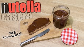 Nutella Casera  No Creerás lo Fácil y Deliciosa que Es [upl. by Ahsaercal]