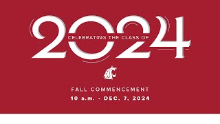 Fall 2024 Commencement [upl. by Jedediah]