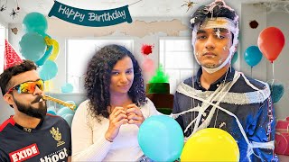 I Organised His Worst Birthday Party  Ft Virat Kohli [upl. by Rissa]