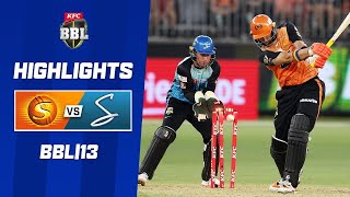 Perth Scorchers v Adelaide Strikers  BBL13 [upl. by Zennas]