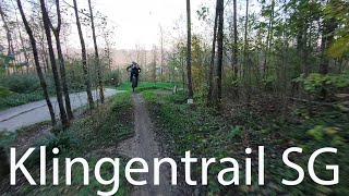 Klingentrail Solingen Flowtrail mit der HoverAir X1 Pro Mountainbike [upl. by Adah982]