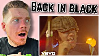 Musician Reacts to ACDC  BACK IN BLACK [upl. by Otrebcire]