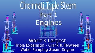 Part1 Engines for Worlds Largest Triple Expansion Steam Engine [upl. by Meridel]