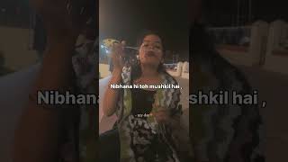 Nibhata koii nhi h  broken 😞 joshifamily subscribe sad explore shortvideo joshi realvideo [upl. by Ahsennod]