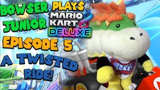 Bowser Jr Plays Mario Kart 8 Deluxe Episode 5 A Twisted Ride [upl. by Ahlgren]