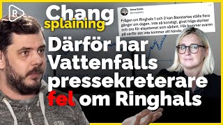 Därför har Vattenfalls pressekreterare fel om Ringhals  Changsplaining Avsnitt 1 [upl. by Adnilemreh]