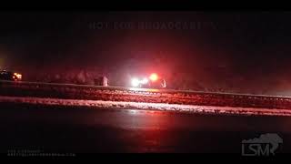 09082020 Laramie WY  EarlySeason Snow Storm  Roll Over Accident  Black Ice [upl. by Demetri]