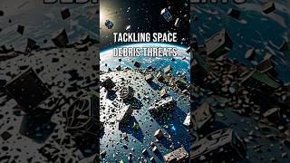 Tackling Space Debris Threats spacedebris KesslerSyndrome spaceenvironment spaceinnovation [upl. by Rotman]