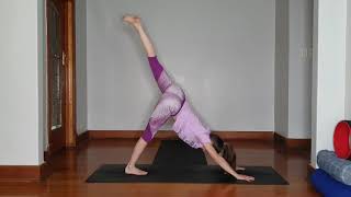 DAY 3 PART 5 Hanumanasana monkey pose [upl. by Karia]