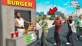 GTA 5  Franklin Opened A Restaurant In GTA 5 [upl. by Blaise]