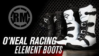 ONeal Element Motocross Boots  2018 [upl. by Htebazileharas]