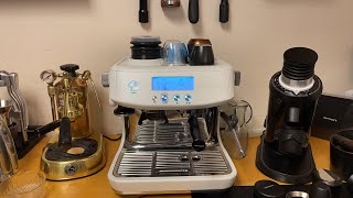 How to make a Long Black Coffee Breville Barista Pro [upl. by Nordna]