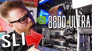 nVidia Geforce 8800 ULTRA sli in 2018 [upl. by Alaaj]