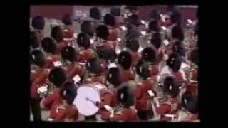 1994 Royal Tournament Massed Bands Household Div Part 2 [upl. by Aicened608]