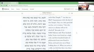 Midrash Rabbah Eichah [upl. by Losyram]