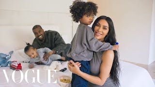 73 Questions With Kim Kardashian West ft Kanye West  Vogue [upl. by Ennayrb]