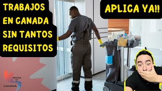 Como trabajar en canada sin tantos requisitos [upl. by Nerraw479]