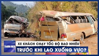 Xe khách chạy tốc độ bao nhiêu trước khi lao xuống vực ở Sơn La [upl. by Kissner]