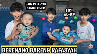 ADNAN BERENANG BARENG BABY RAFASYAH SAMPE NANGIS [upl. by Grenville921]