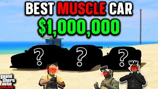 BEST 1000000 Muscle Car Challenge [upl. by Itsym30]