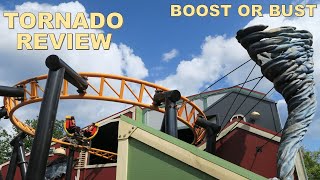 Tornado Review Bakken Intamin Spinning Coaster  Boost Mode or Bust [upl. by Aun36]