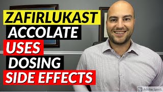 Zafirlukast Accolate  Pharmacist Review  Uses Dosing Side Effects [upl. by Violeta]