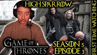 High Sparrow  GAME OF THRONES 5x3 FIRST TIME WATCHING REACTION [upl. by Antonetta108]