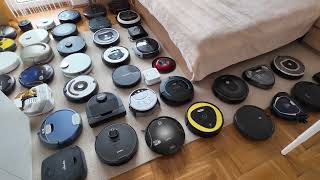 Summer 2024 current RoboVac Collection Video  How many robovacs do I own [upl. by Sturdivant]