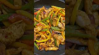 Chicken Fajitas Recipe with Homemade Seasoningshort [upl. by Philemon]