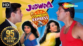 Judwaa HD  Salman Khan  Karisma Kapoor  Rambha  Hindi Full Movie  With Eng Subtitles [upl. by Noseyt]